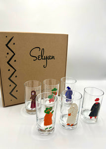 Coffret 6 Verres - Fait Main Mod2