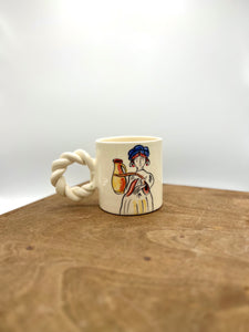 Mug en céramique- fait main