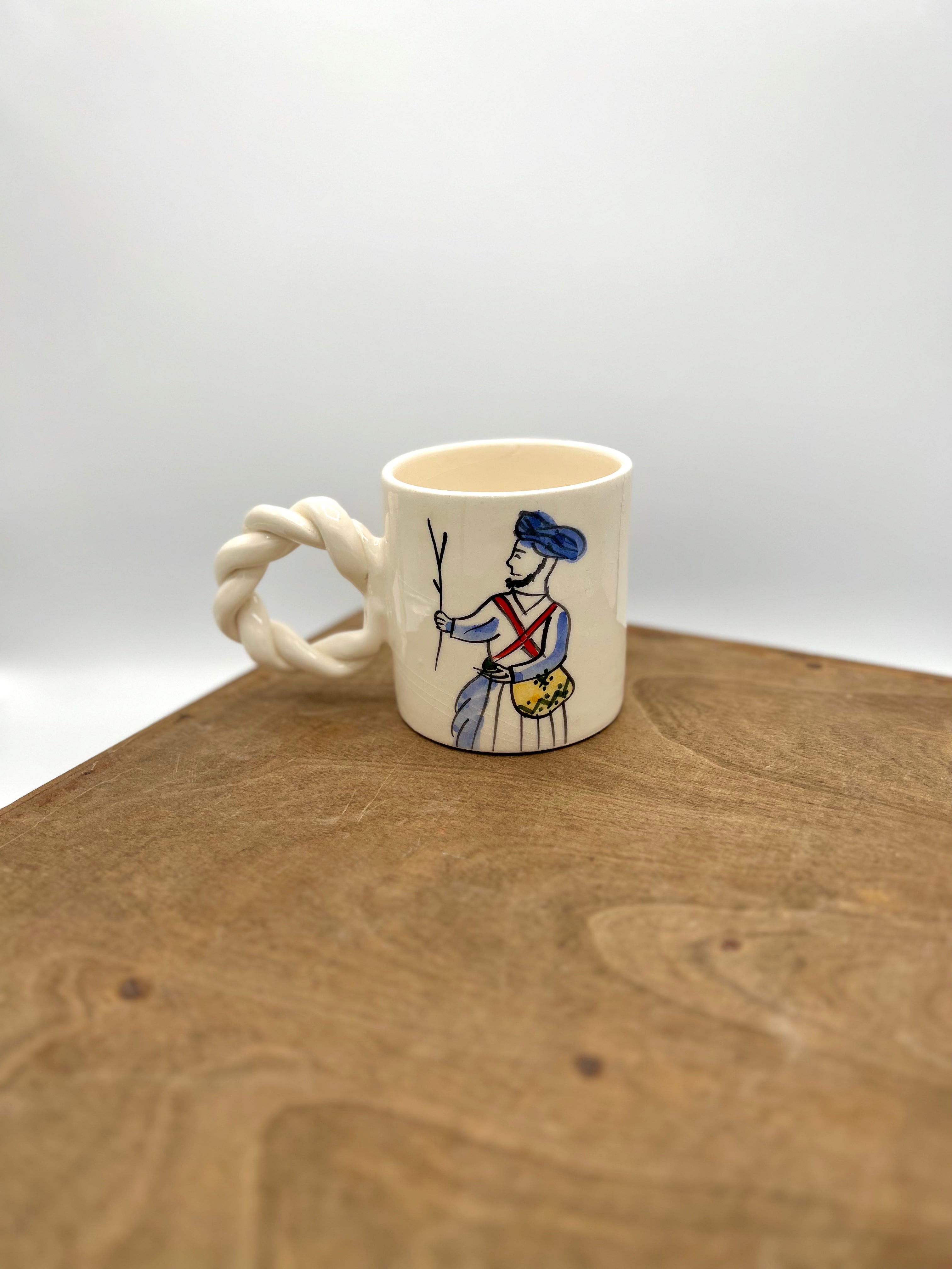 Mug en céramique- fait main